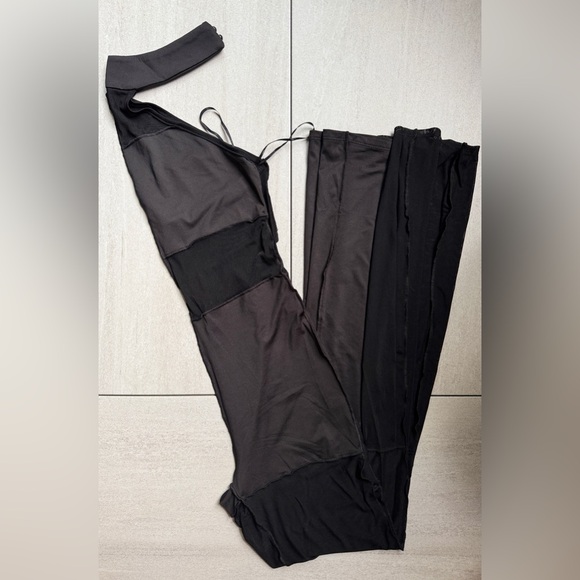 Black cut out sheer romper - Picture 6 of 10